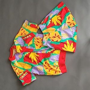 Harbour Casual Neiman Marcus vintage top and short set